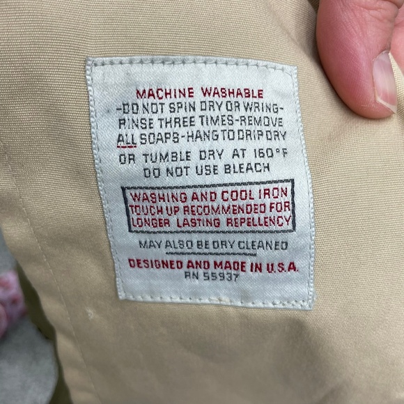 Whaling Womens Navy Thinsulate Trench Coat All Season Liner USA Made Size 12 - Picture 10 of 16